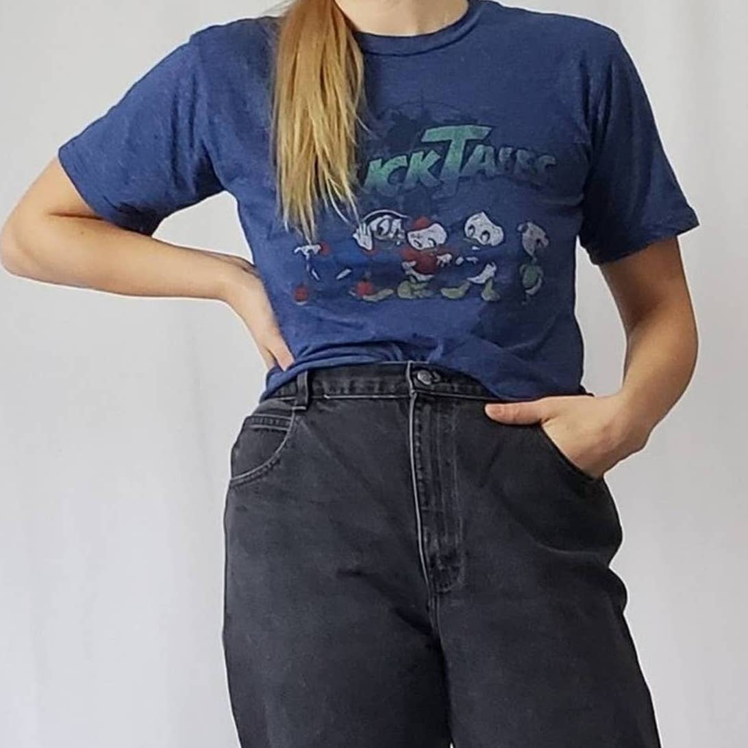 Vintage Disney Ducktales Crop Tee - S