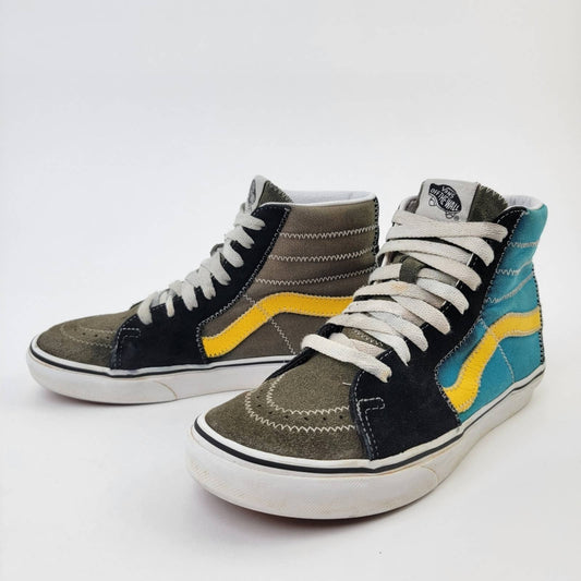 Vans Sk8 Hi 'Zig Zag' Colorblock Skate Shoes - 6.5