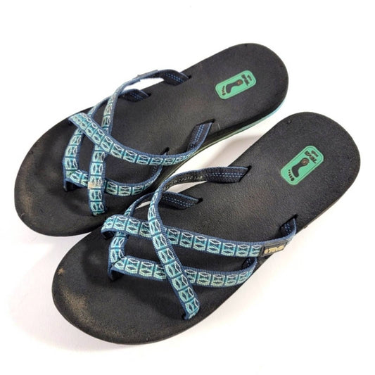 Teva Olowahu Mush FlipFlops Sandals - 7