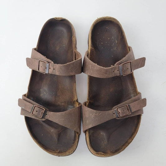 Birkenstock Mayari Tobacco Brown Sandals - 8