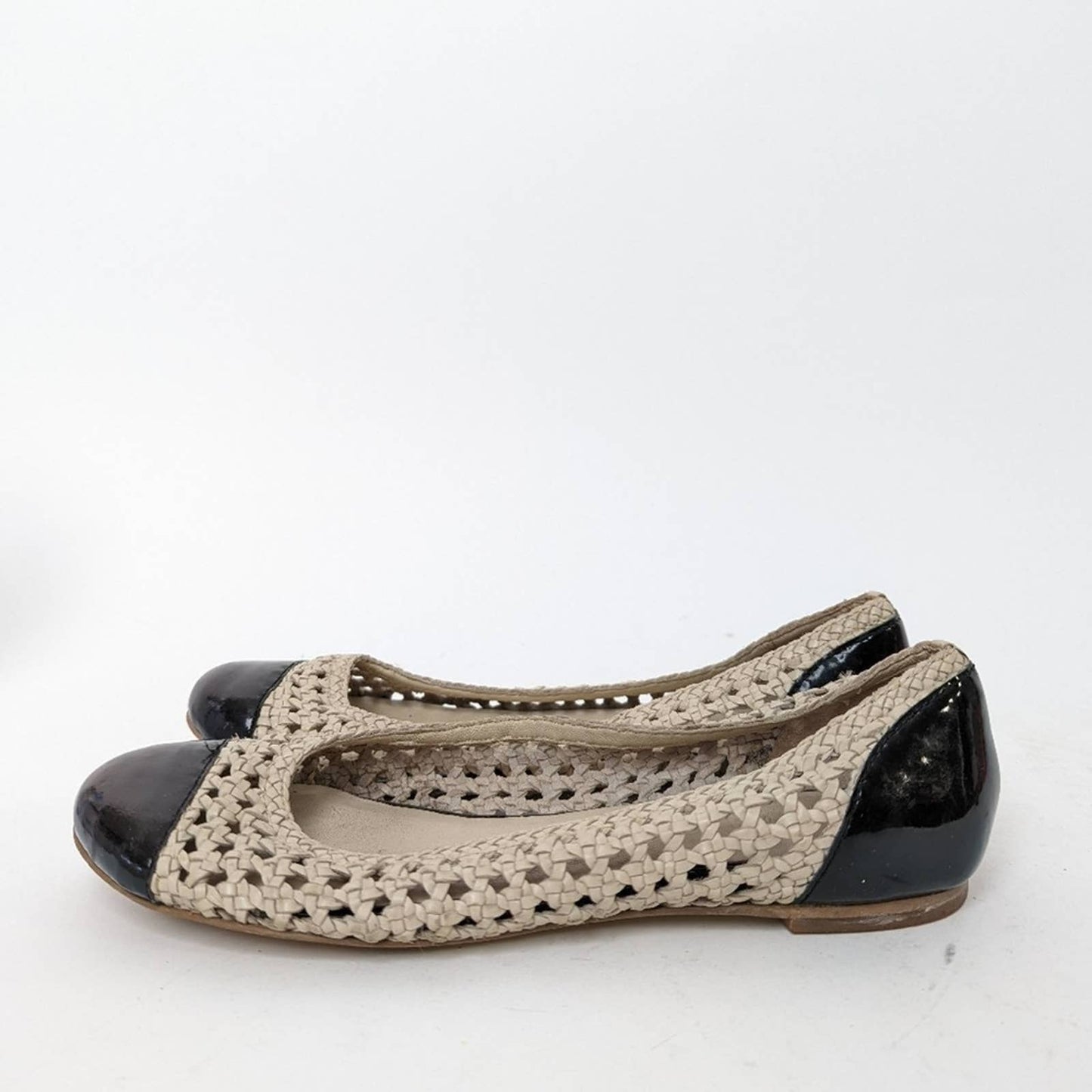 Cole Haan Braided Woven Ballet Flats - 6.5