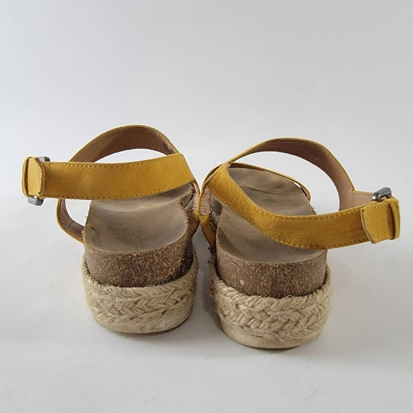 Sun Tan Platform Espadrille Strappy Sandals - 9