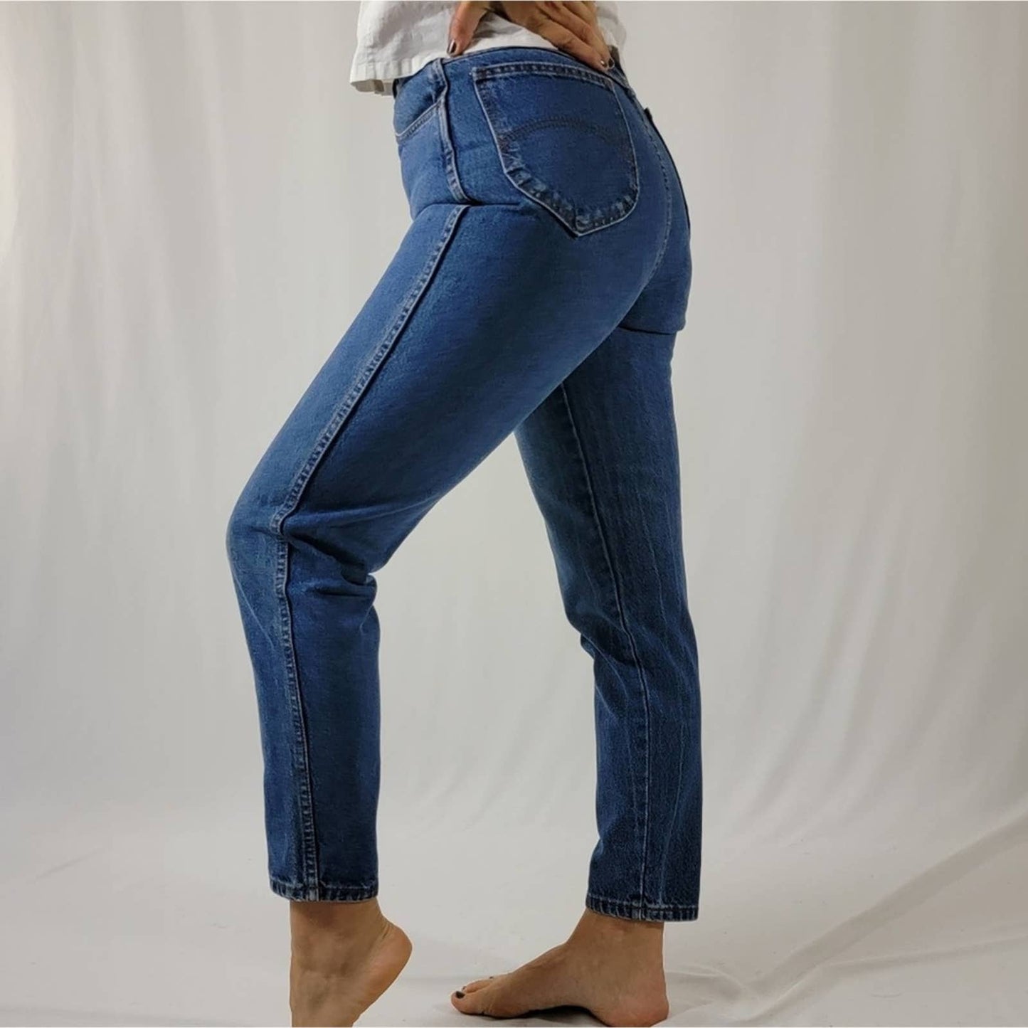 Vintage USA Western High Rise Mom Jeans By Chic