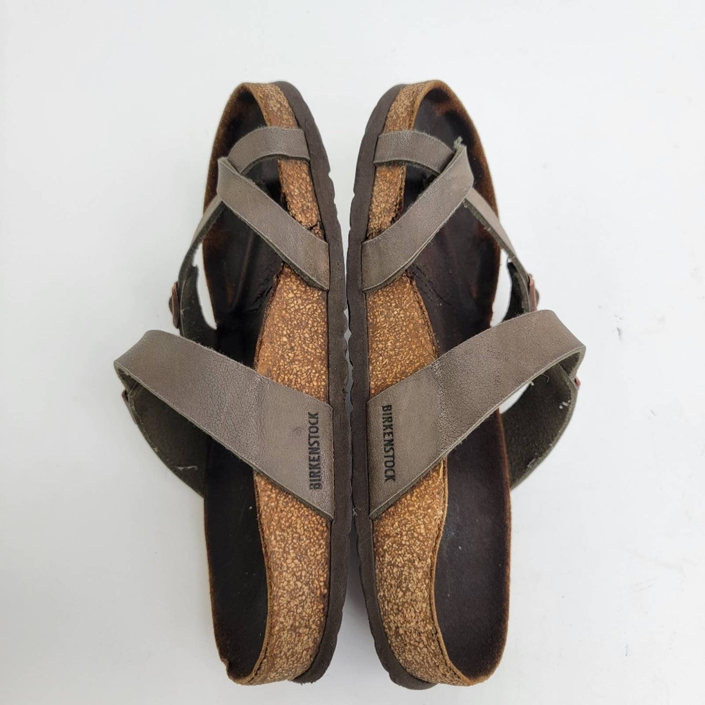 Birkenstock Mayari Birko-Flor Tobacco Brown Sandals - 8