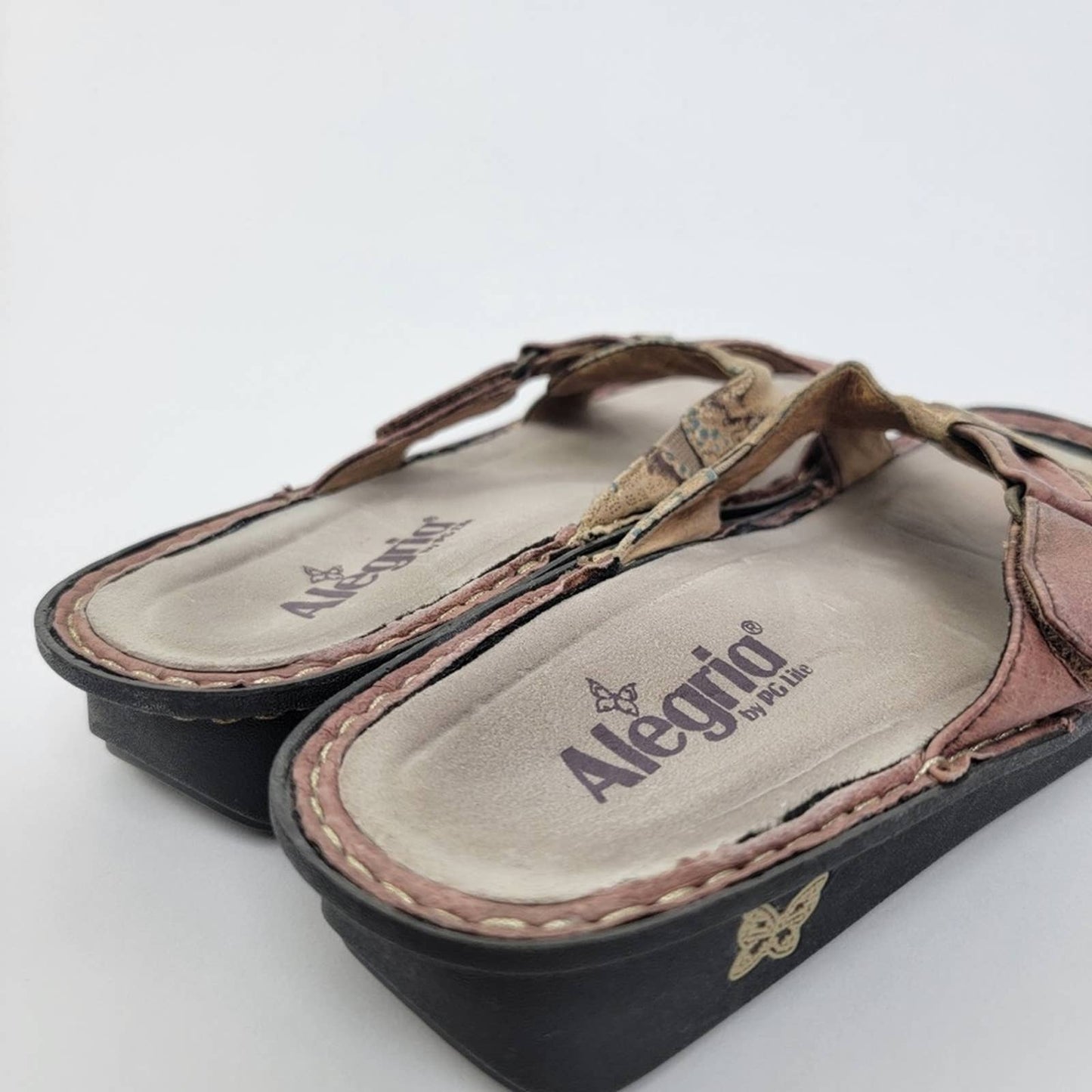 Alegria Violet Carolina  Slip On Loafer Platform Sandals - 7/7.5