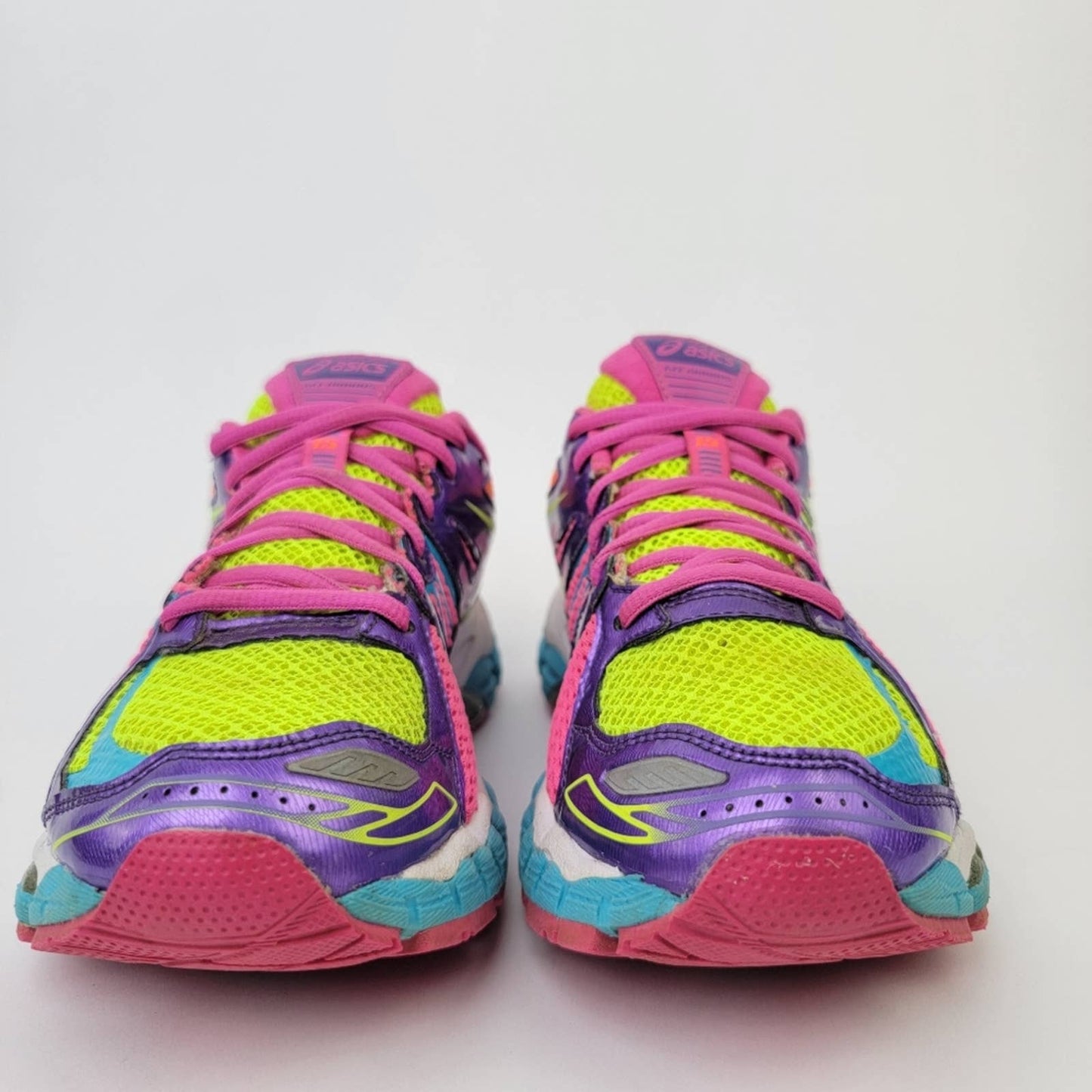 Asics Gel Nimbus 15 Multicolor Athletic Running Shoes - 7