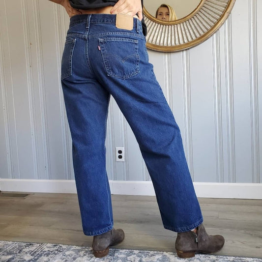 Vintage 70s Western Levis 577 RARE Low Rise Flared Jeans - 12
