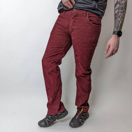 Matix Marc Johnson Scarlet Red Corduroy Pants - 33x32