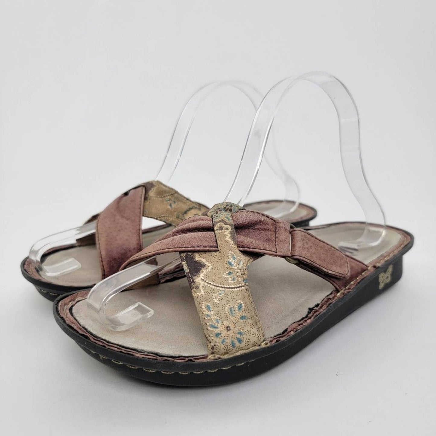 Alegria Violet Carolina  Slip On Loafer Platform Sandals - 7/7.5