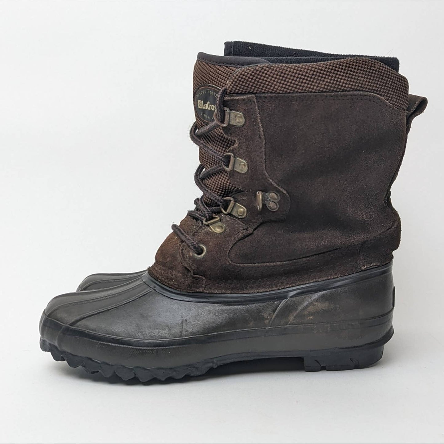 LaCrosse Thinsulate Leather Hunting Duck Boots - 6