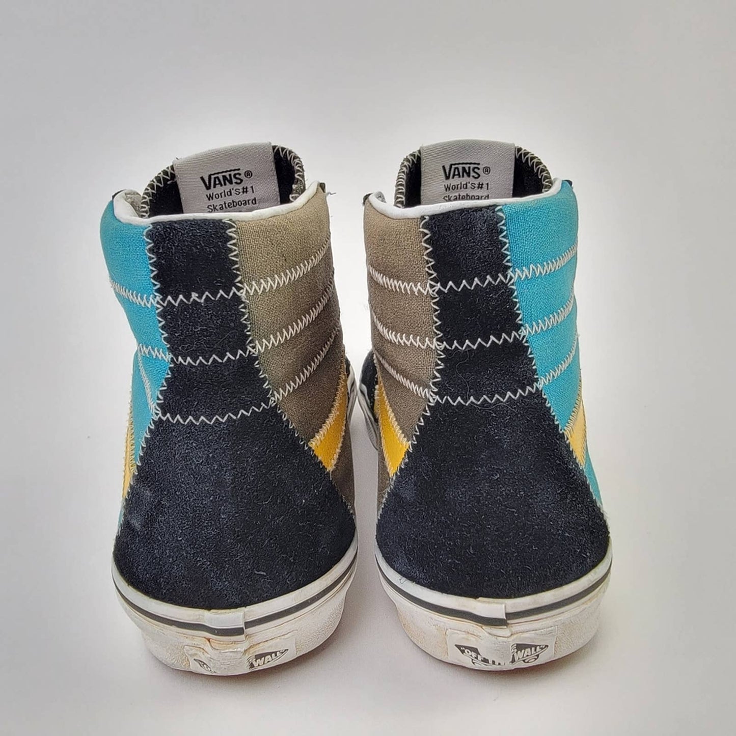 Vans Sk8 Hi 'Zig Zag' Colorblock Skate Shoes - 6.5