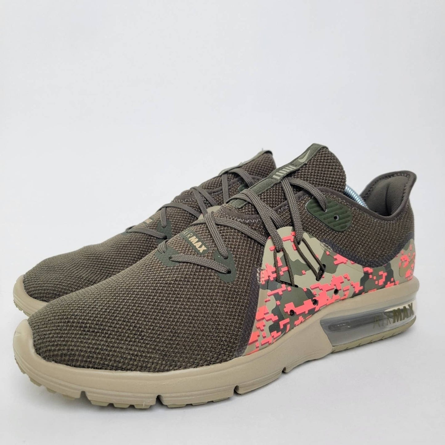 Nike Air Max Sequent 3 C Neutral Olive Sneakers - 10.5 / 12