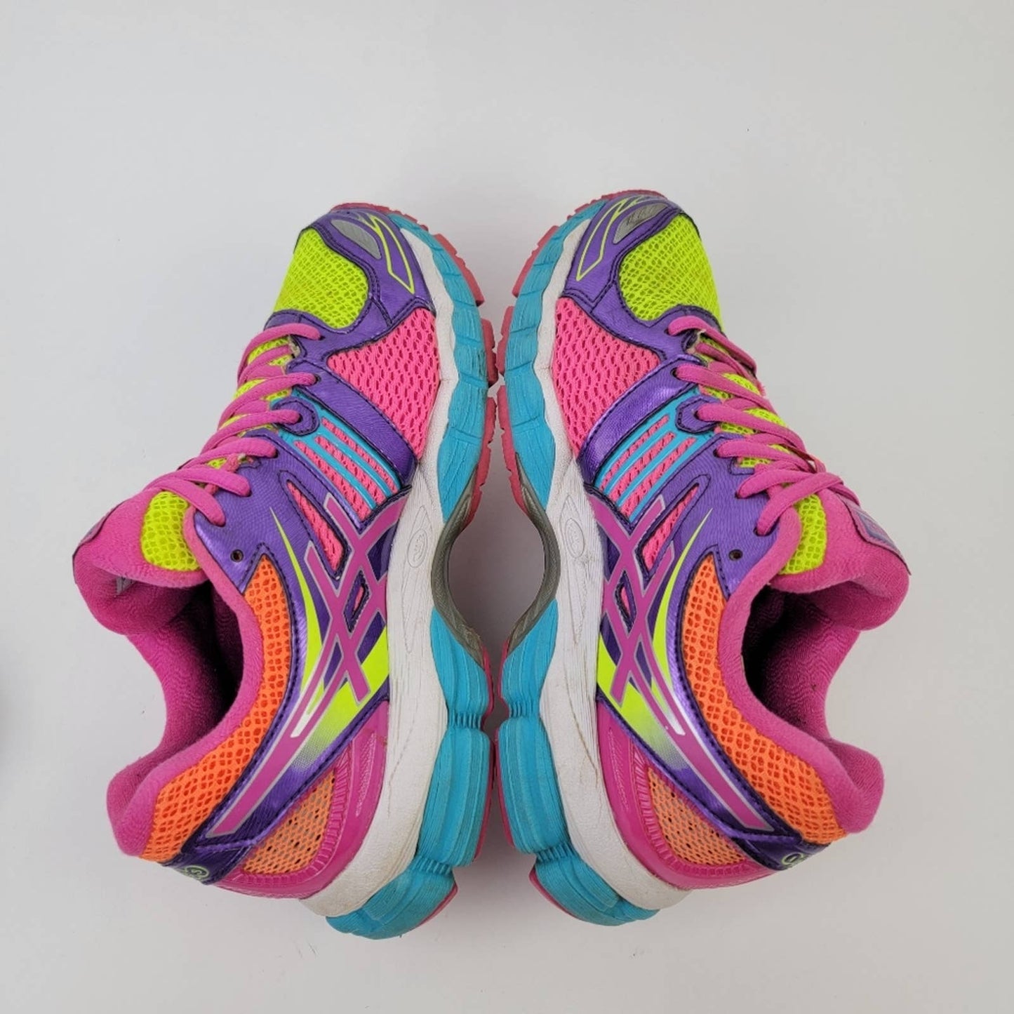 Asics Gel Nimbus 15 Multicolor Athletic Running Shoes - 7